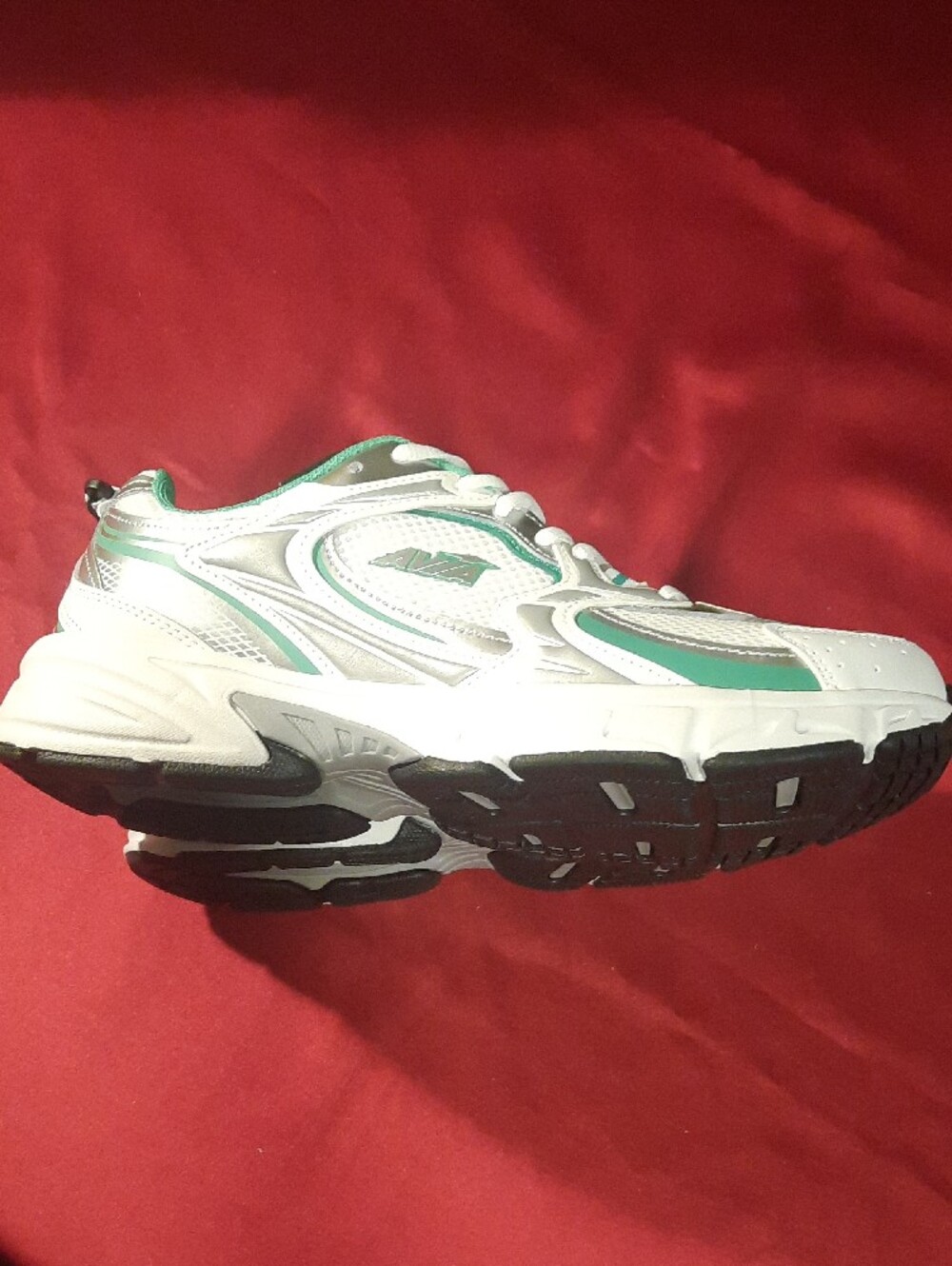 Mens Avia White and Green Running Sneakers Size 11 - Picture 5 of 6
